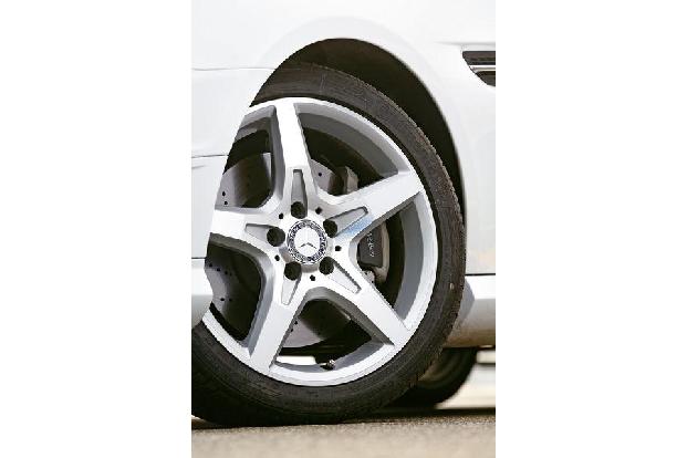 Mercedes SLK 350, Rad, Felge, Bremse