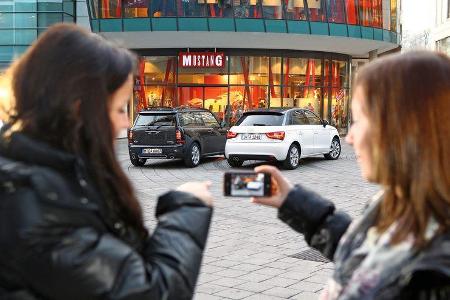 Audi A1 Sportback 2.0 TDI Ambition, Mini Cooper SD Clubman, Heck