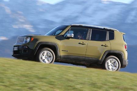 Jeep Renegade 2.0 Multijet Limited, Seitenansicht