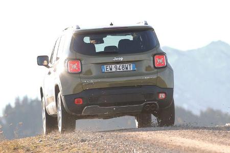 Jeep Renegade 2.0 Multijet Limited, Heckansicht