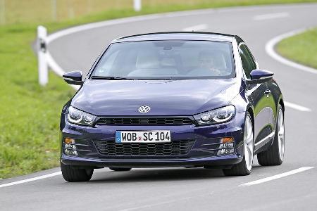 VW Scirocco 2.0 TSI, Frontansicht