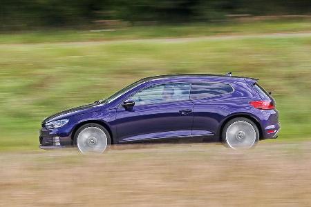 VW Scirocco 2.0 TSI, Seitenansicht