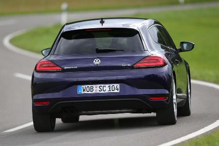 VW Scirocco 2.0 TSI, Heckansicht