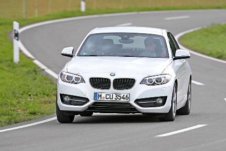 BMW 220i, Frontansicht