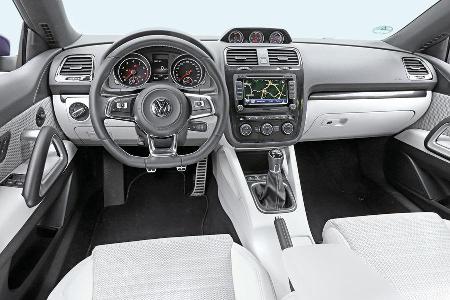 VW Scirocco 2.0 TSI, Cockpit