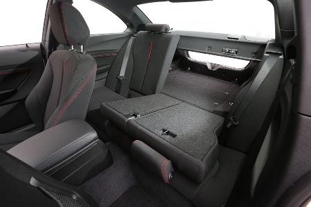 BMW 220i, Fondsitz, Umlegen