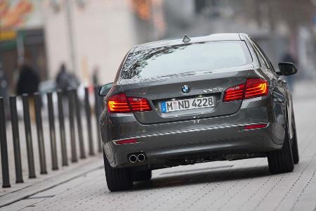BMW 530d, Heckansicht