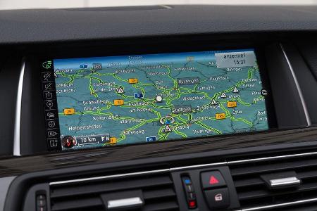 BMW 530d, Bildschirm, Navi