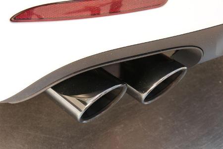 Porsche 911 Carrera GTS, Auspuff, Endrohr