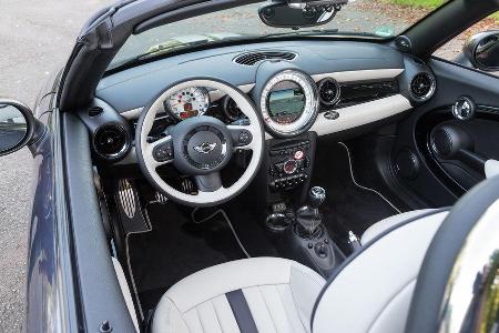 Mini Cooper S Roadster, Cockpit