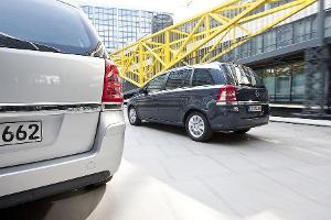 Opel, Zafira, 1.6 CNG, dynamisch, vtest, aumospo0709