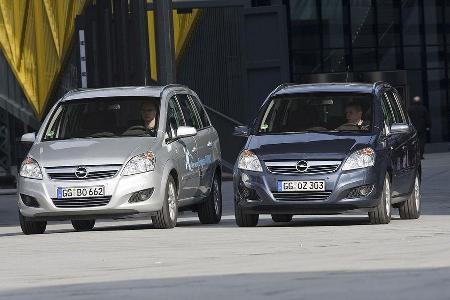 Opel, Zafira, 1.6 CNG, dynamisch, vtest, aumospo0709