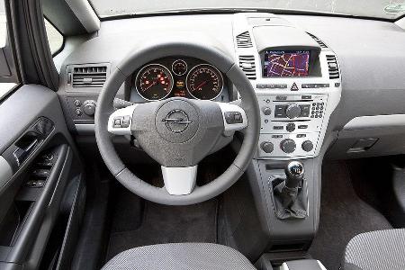 Opel, Zafira, 1.6 CNG, innenraum, vtest, aumospo0709