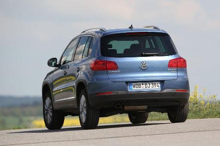 VW Tiguan 2.0 TDI 4Motion BMT, Heckansicht