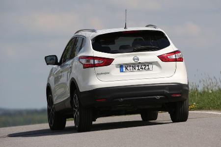 Nissan Qashqai 1.6 dCi 4x4, Heckansicht
