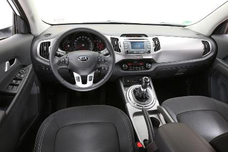 Kia Sportage 2.0 CRDi AWD, Cockpit