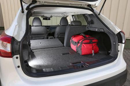Nissan Qashqai 1.6 dCi 4x4, Kofferraum, Ladeflche