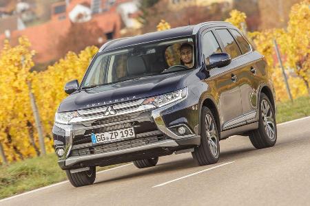 Mitsubishi Outlander 2.2 Di-D 4WD, Frontansicht