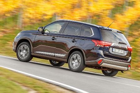 Mitsubishi Outlander 2.2 Di-D 4WD, Heckansicht