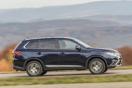 Mitsubishi Outlander 2.2 Di-D 4WD, Seitenansicht