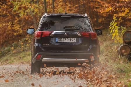 Mitsubishi Outlander 2.2 Di-D 4WD, Heckansicht