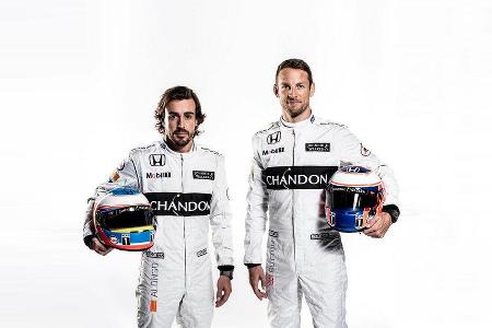 Jenson Button & Fernando Alonso - McLaren - 2016
