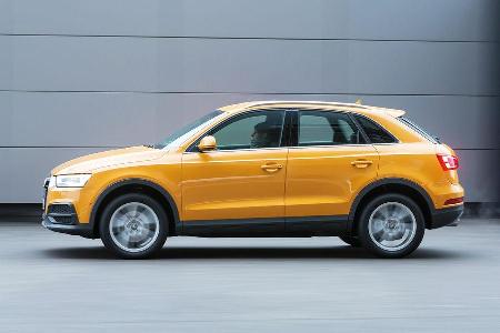 Audi Q3 2.0 TDI Quattro, Seitenansicht