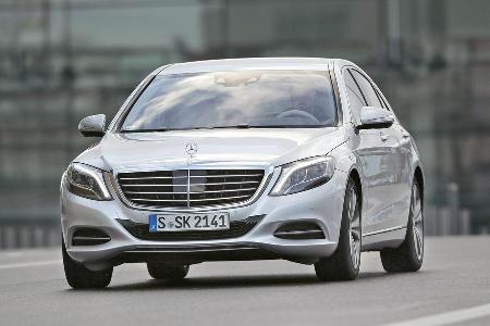 Mercedes S 350 d, Frontansicht