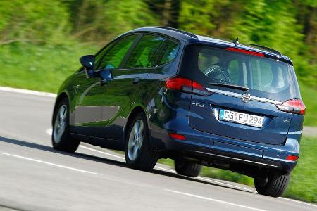 Opel Zafira Tourer 2.0 CDTi, Heckansicht