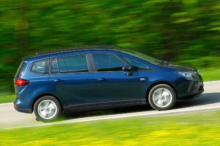 Opel Zafira Tourer 2.0 CDTi, Seitenansicht