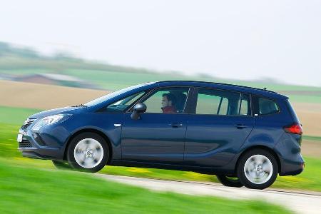 Opel Zafira Tourer 2.0 CDTi, Seitenansicht
