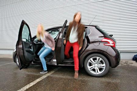 Peugeot 208 e-HDi 115 Allure, Seitentüren