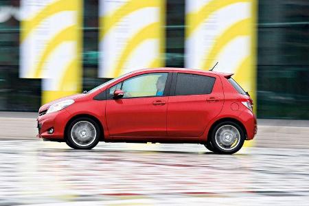 Toyota Yaris 1.4 D-4D Club, Seitenansicht