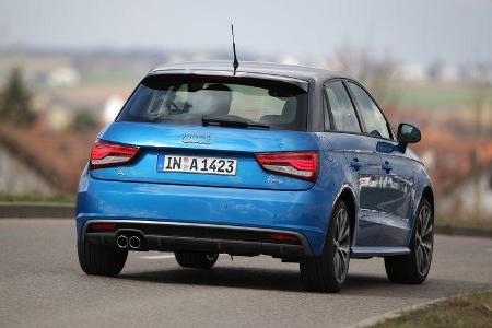 Audi A1 Sportback 1.4 TFSI, Heckansicht