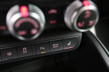 Audi A1 Sportback 1.4 TFSI, Bedienelemente