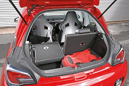 Opel Adam S, Kofferraum