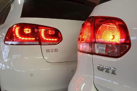 VW Golf GTI vs Golf GTD