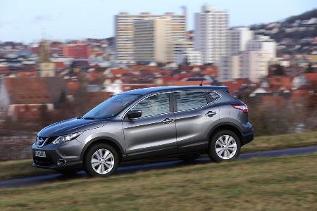 Nissan Qashqai, Seitenansicht