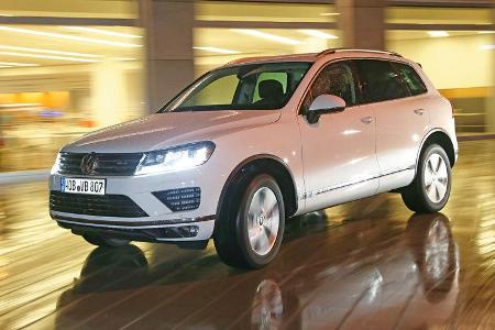 VW Touareg V6 TDI, Frontansicht