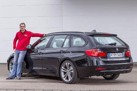 BMW 318d Touring, Seitenansicht