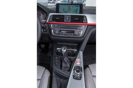 BMW 318d Touring, Mittelkonsole