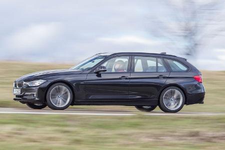BMW 318d Touring, Seitenansicht