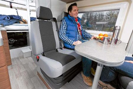 Hymer-Car gegen Westfalia