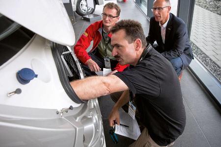 Einzeltest: Aktion, Lesert testen Carthago Chic C-Line, Motorraum