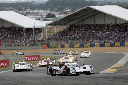 Impressionen 24h-Rennen von Le Mans 2014 Motorsport LMP1 LMP2 GTE
