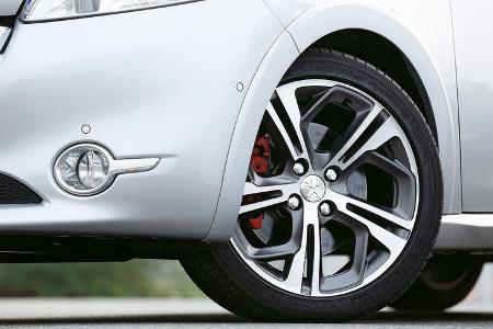 Peugeot 208 GTi, Rad, Felge, Bremse