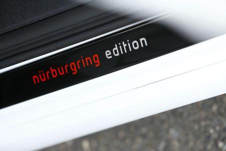 Opel Corsa OPC Nürburgring Edition, Schriftzug, Typenbezeichnung