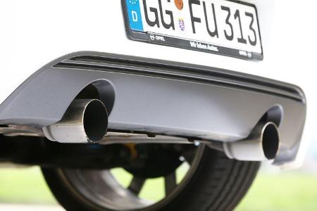 Opel Corsa OPC Nürburgring Edition, Endrohr, Auspuff