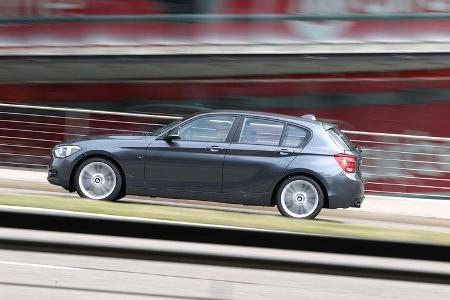 BMW 125i, Seitenansicht