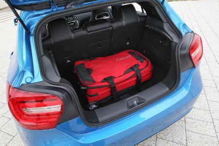 Mercedes A 250, Kofferraum
